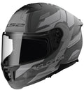 Ls2 integralhelm ff808 stream ii shadow helmet ff808 stream i shadow w. gray gr. xs