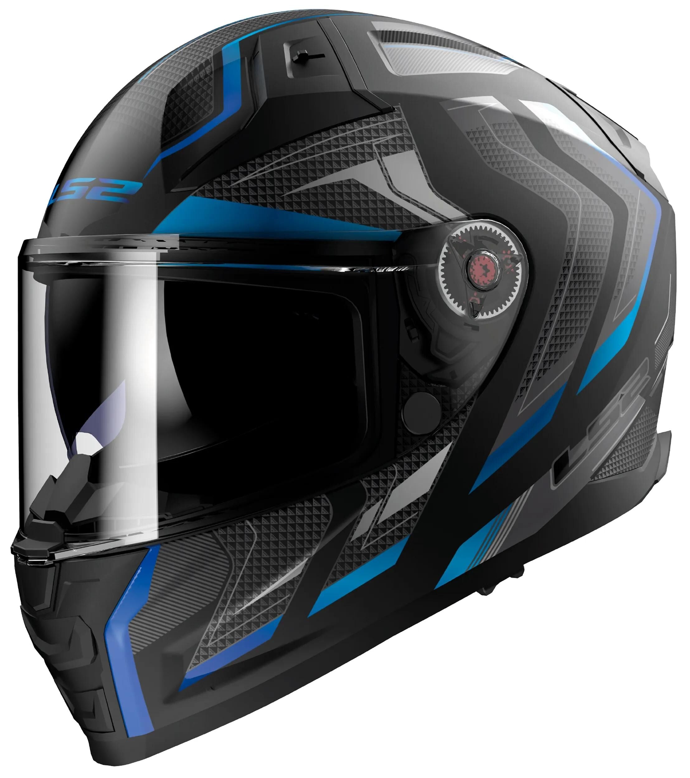 Ls2 integralhelm ff811 vector ii alizer helmet ff811 vector i alizer m. sw bl gr. m