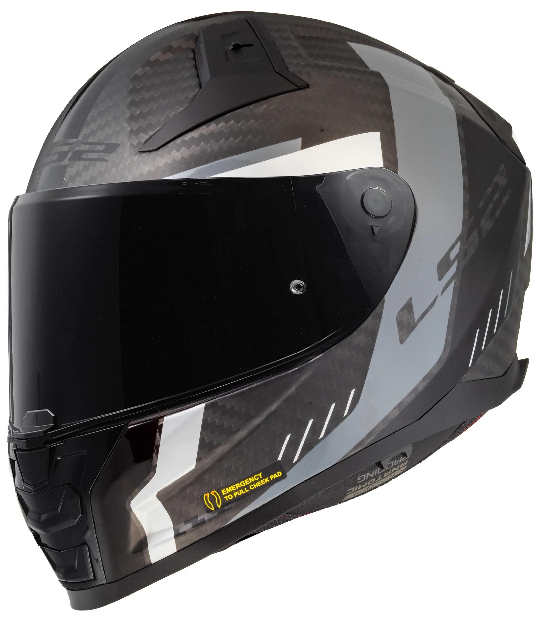 Ls2 integralhelm ff811 vector ii carbon grid helmet ff811 vector i c grid m. sw gr gr. xxl
