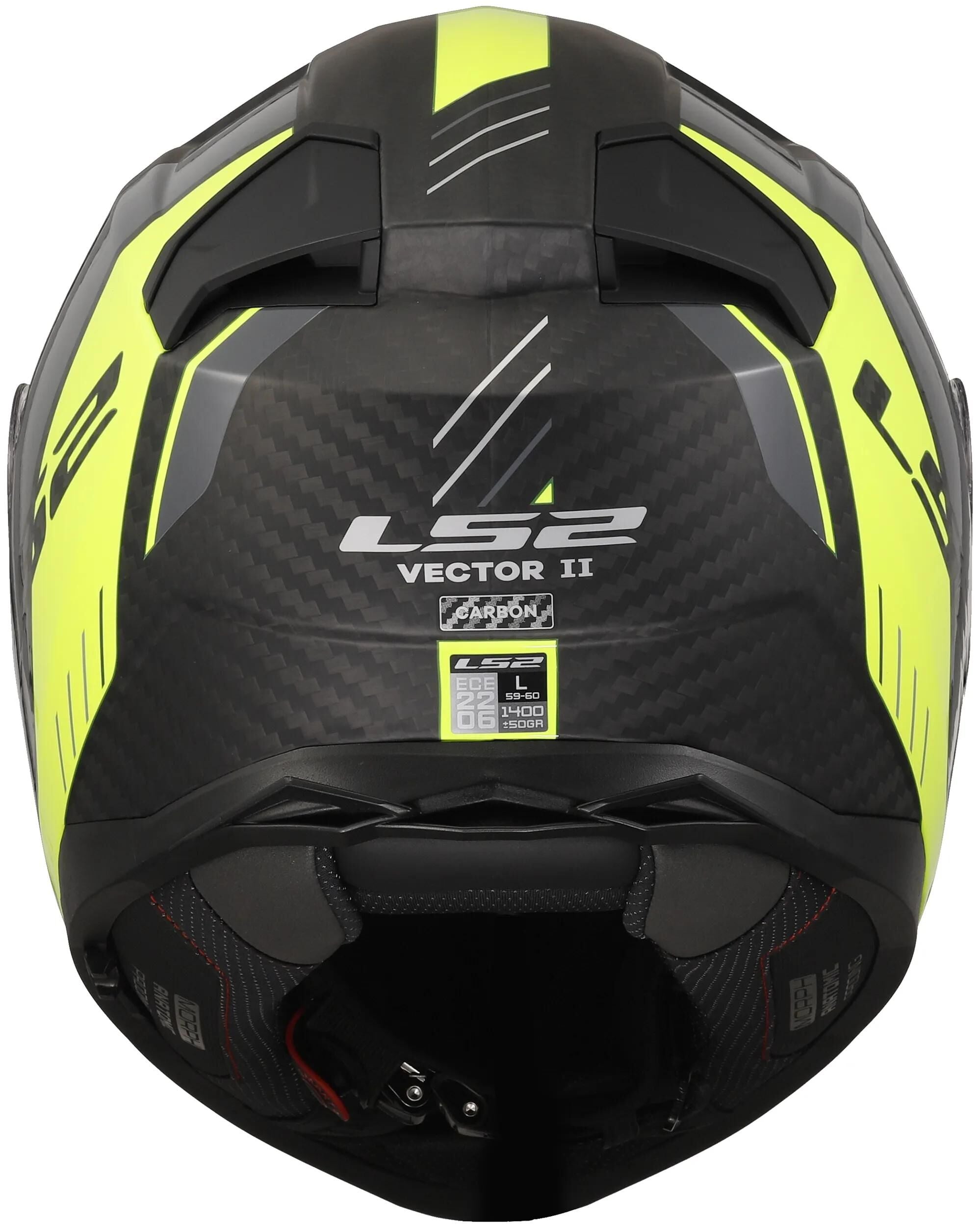 Ls2 integralhelm ff811 vector ii carbon grid helmet ff811 vector i c grid m. ge gr. xxl