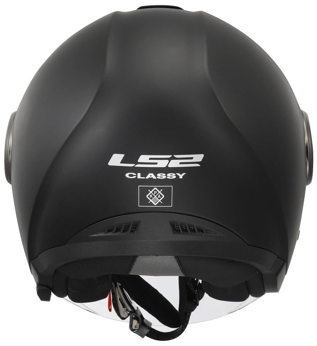 Ls2 jethelm of620 classy solid helmet of620 classy solid matt black gr. xs