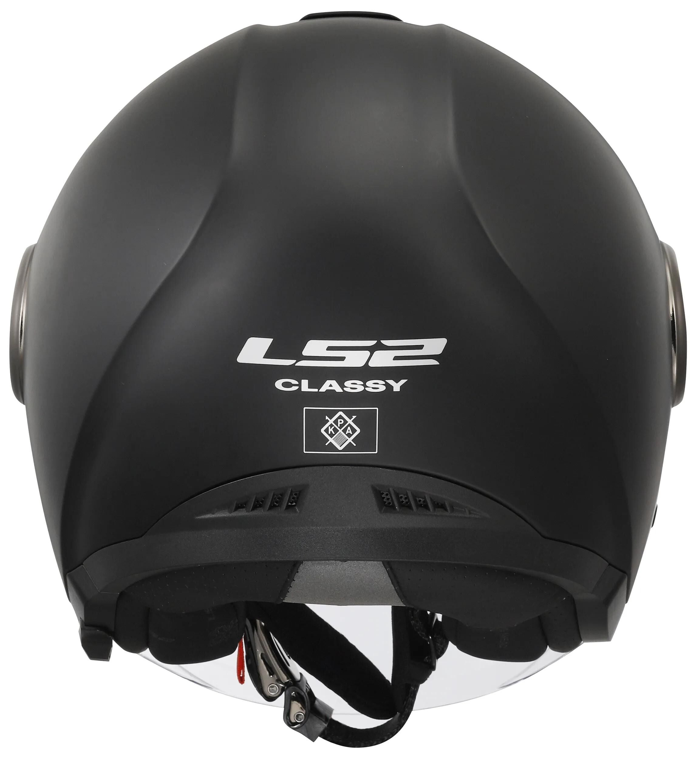 Ls2 jethelm of620 classy solid helmet of620 classy solid matt black gr. m