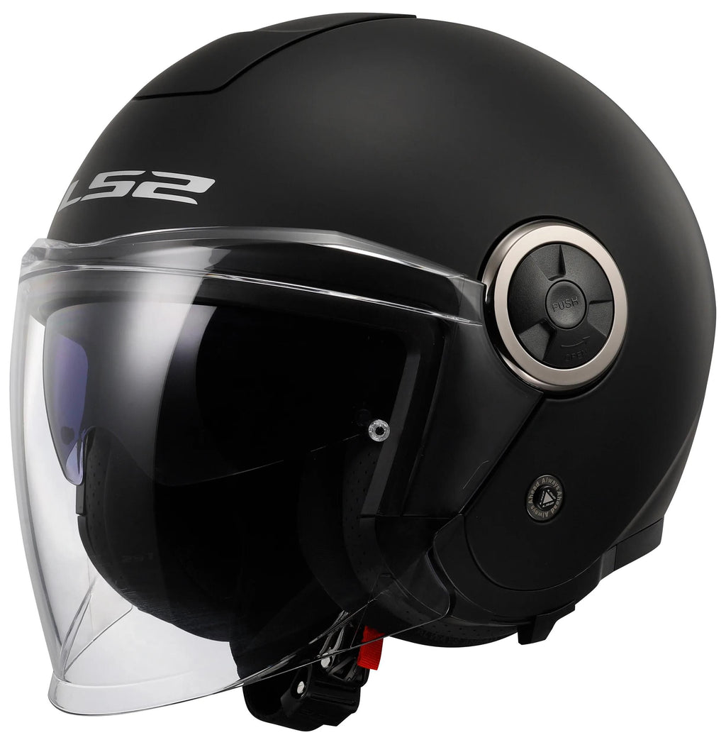 Ls2 jethelm of620 classy solid helmet of620 classy solid matt black gr. xl