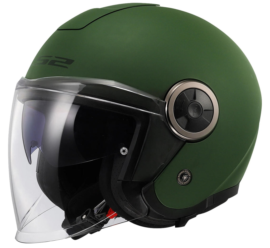 Ls2 jethelm of620 classy solid helmet of620 classy solid m. gn gr. m