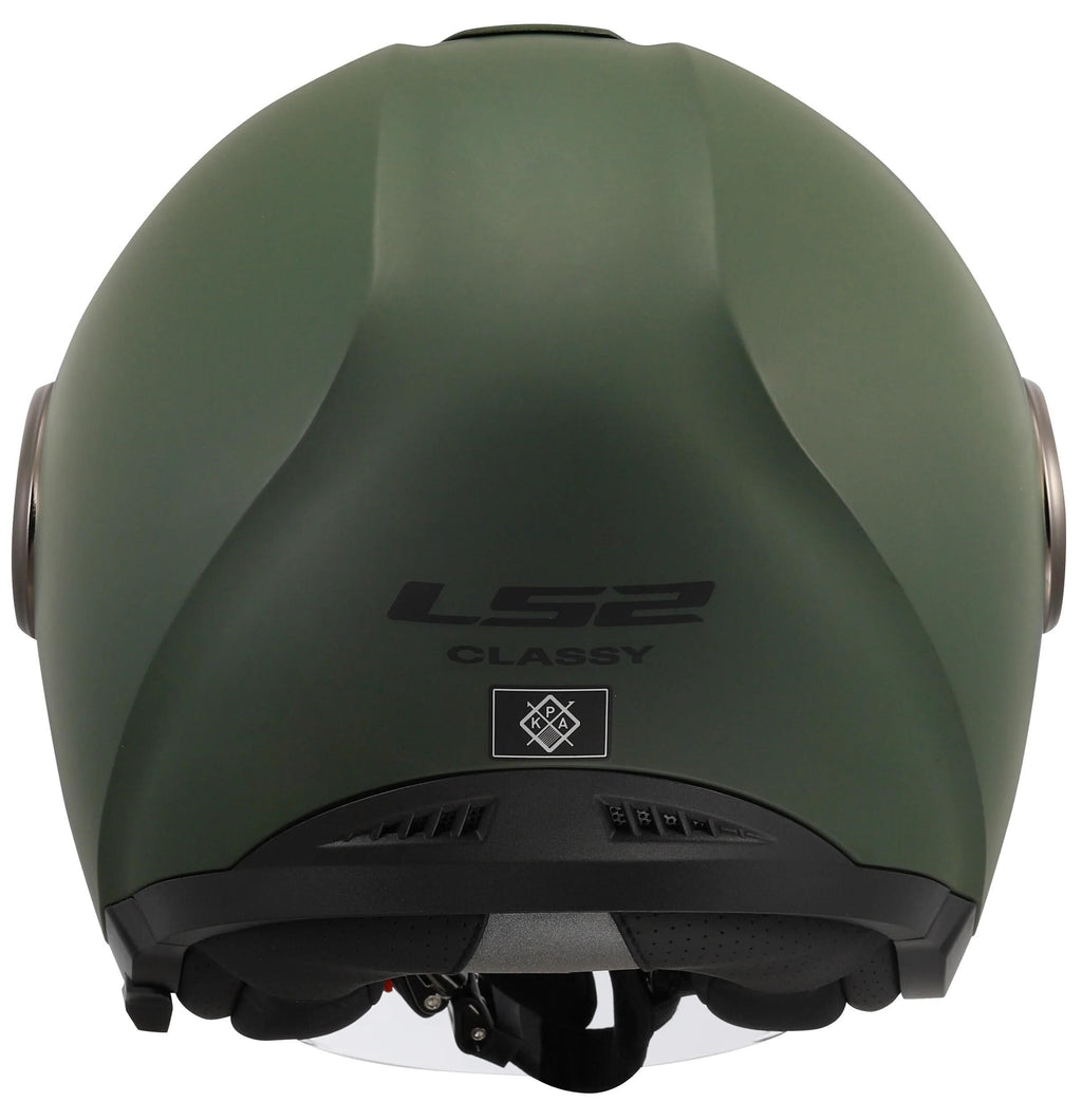 Ls2 jethelm of620 classy solid helmet of620 classy solid m. gn gr. l