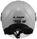 Ls2 jethelm of620 classy solid helmet of620 classy solid pearl gray gr. xl