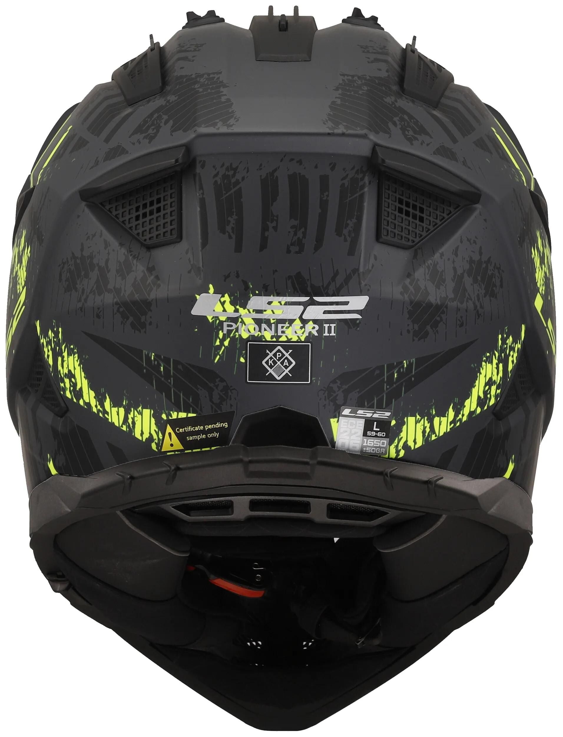 Ls2 endurohelm mx702 pioneer ii crazy helmet mx702 pioneer ii crazy m. sw ge gr. xl