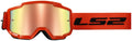 Ls2 crossbrille charger glasses charger neon orange