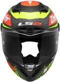 Ls2 integralhelm ff805 thunder carbon gp aero replica black helmet ff805 thunder gp aero replica sw. gr. m