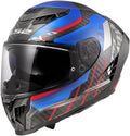 Ls2 integralhelm ff807 dragon trax helmet ff807 dragon trax blue red gr. l