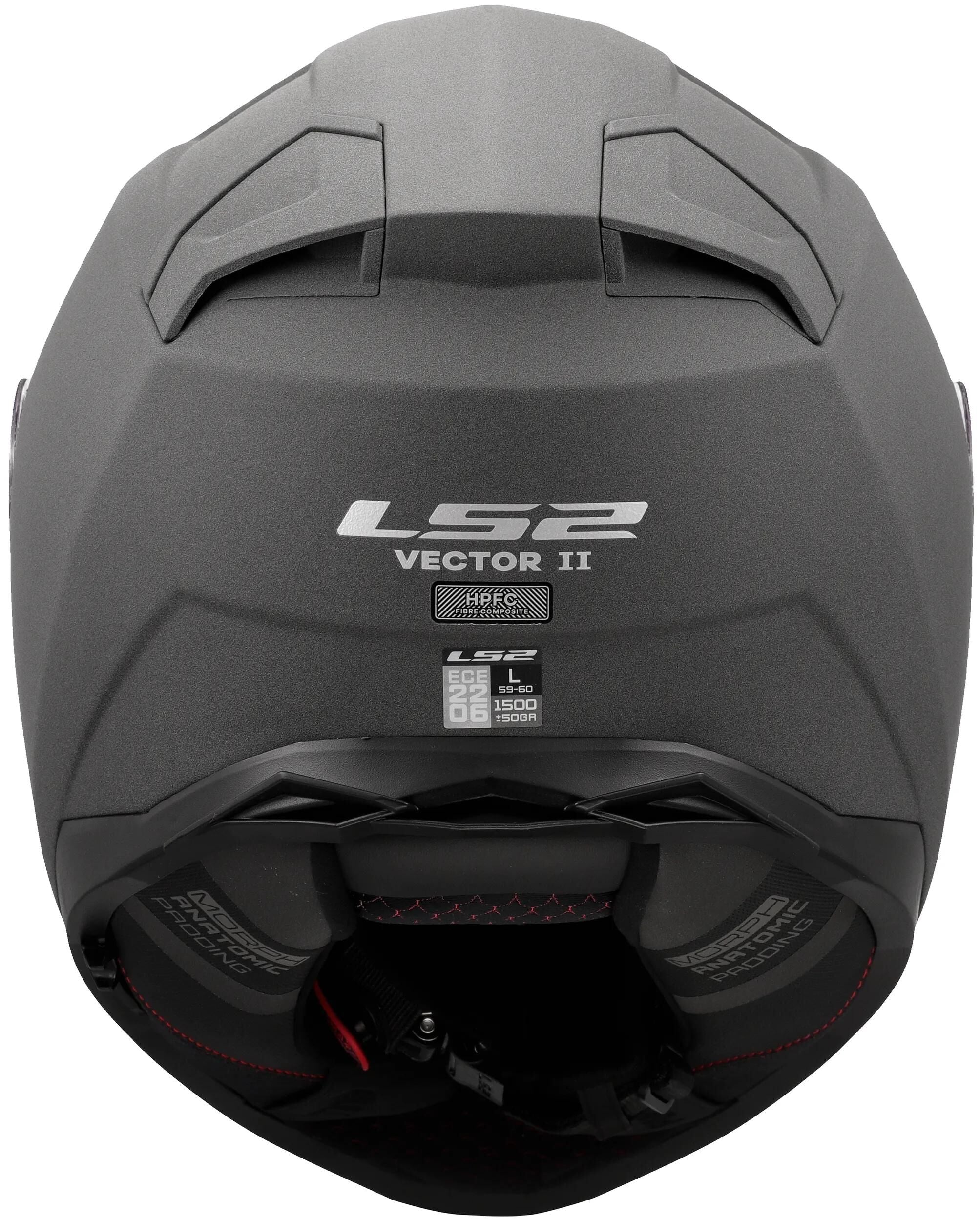 Ls2 integralhelm ff811 vector ii concrete helmet vector ii soli concrete matt gr. m