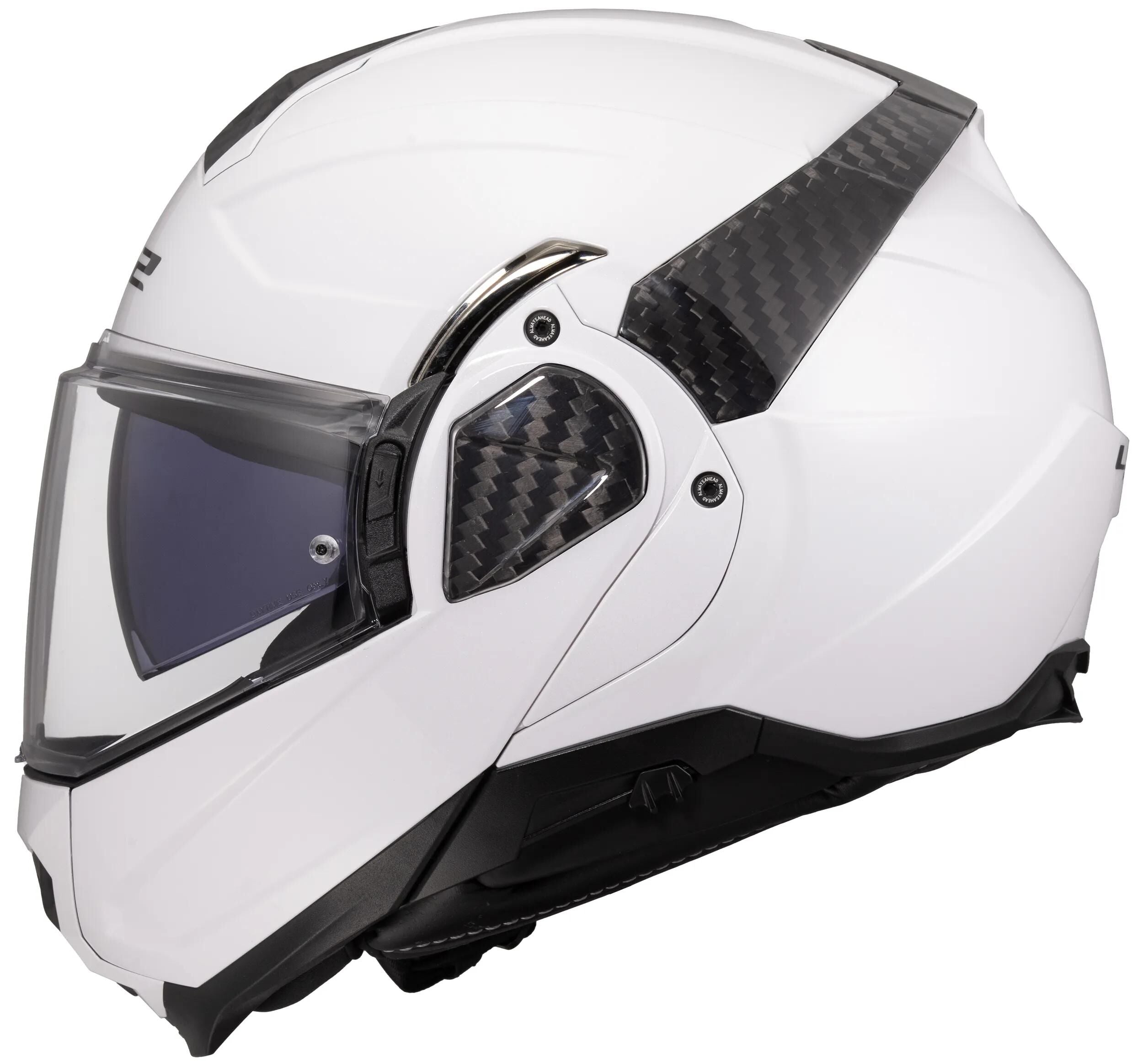 Ls2 klapphelm ff910 advant ii solid helmet ff910 advant i solid white gr. s