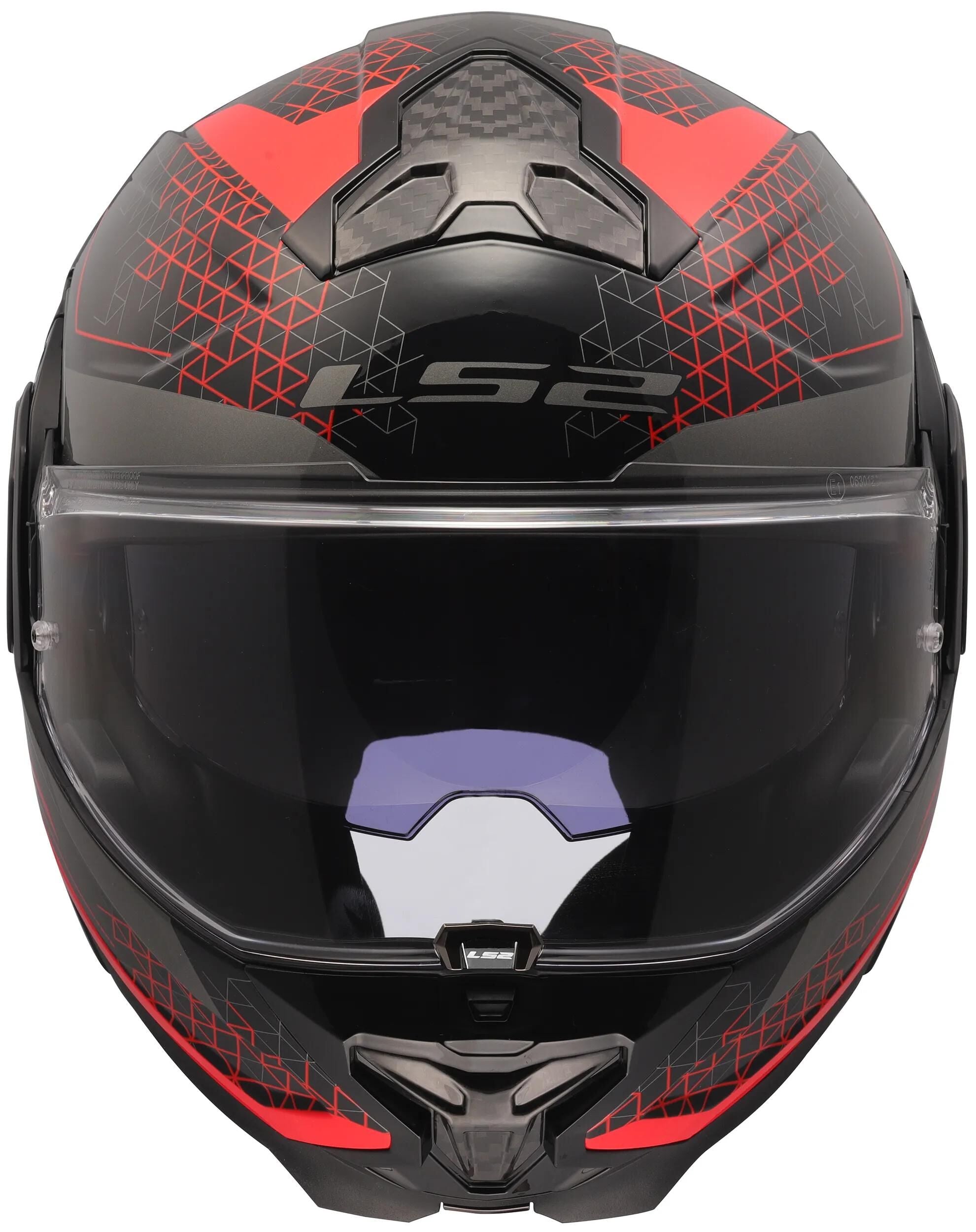 Ls2 klapphelm ff910 advant ii astral helmet ff910 advant ii astral xl black red