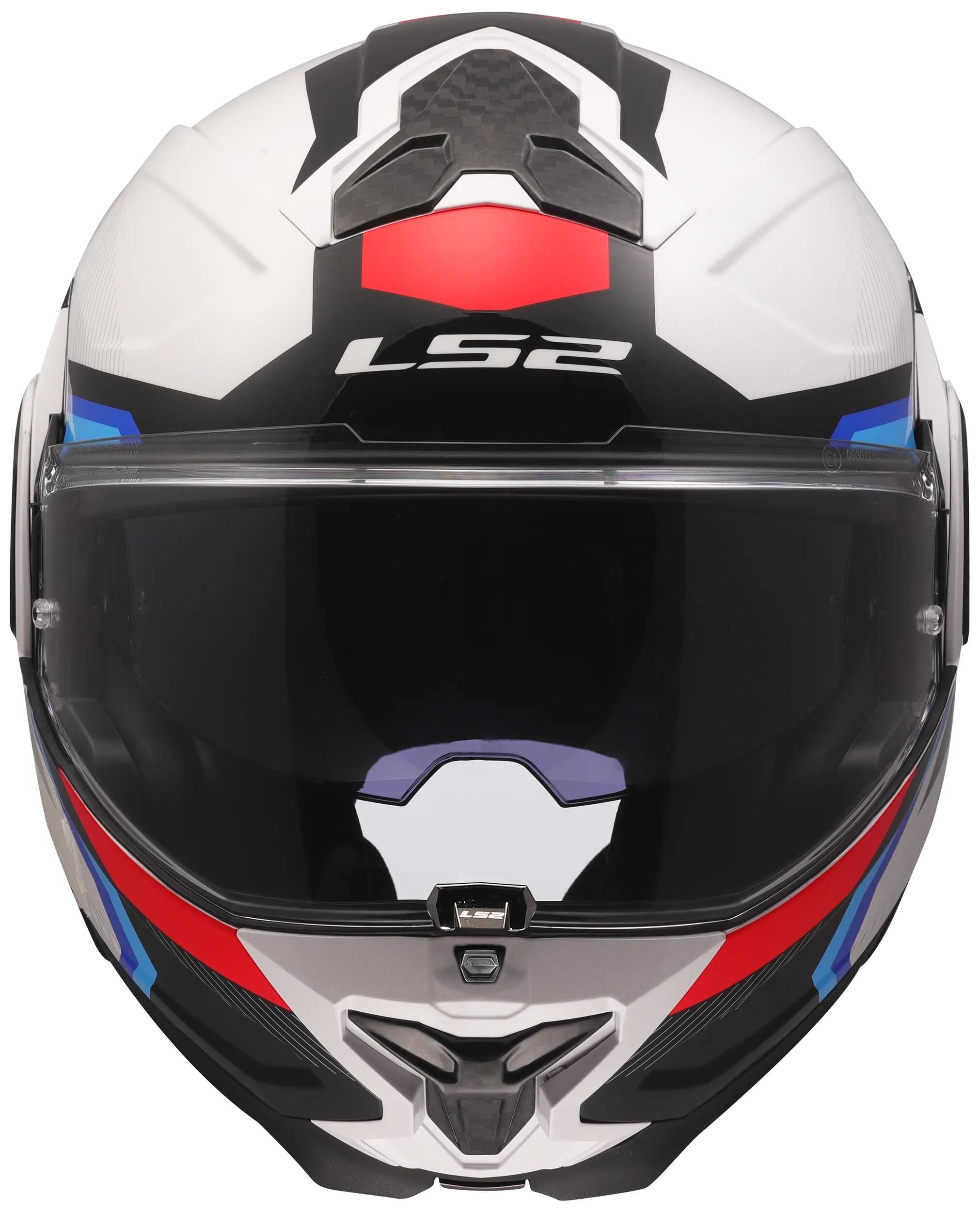 Ls2 klapphelm ff910 advant ii triple helmet ff910 advant ii triple 3xl wh blue red