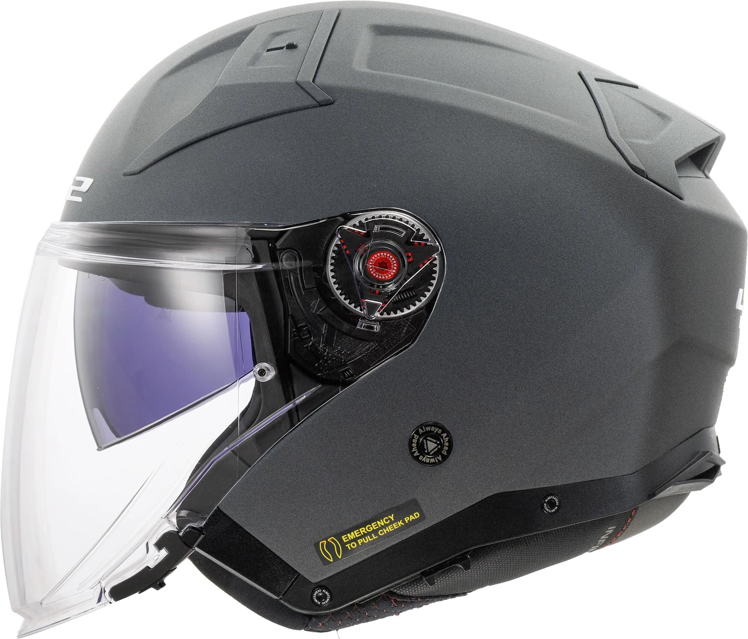 Ls2 jethelm of603 infinity ii concrete helmet infinity ii concrete matt gr. xxl