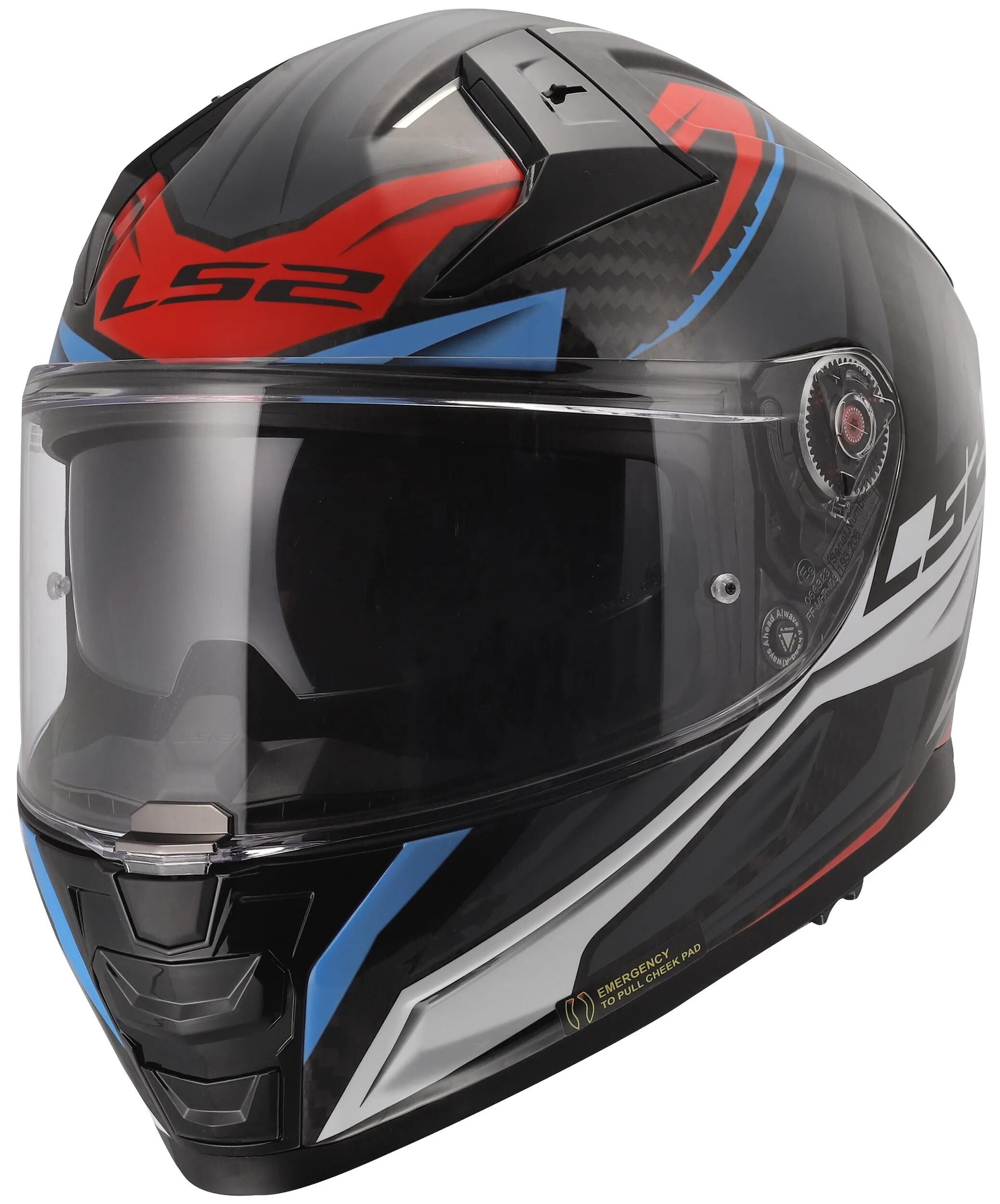 Ls2 integralhelm ff811 vector ii carbon savage helmet ff811 vector i c savage white bl red xs