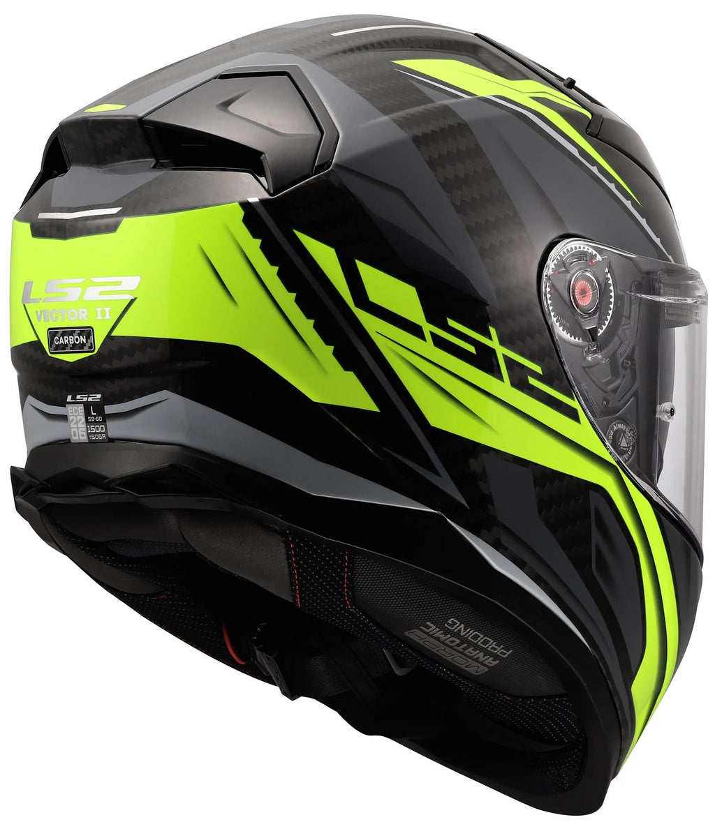 Ls2 integralhelm ff811 vector ii carbon savage helmet ff811 vector i c savage h-v yellow s