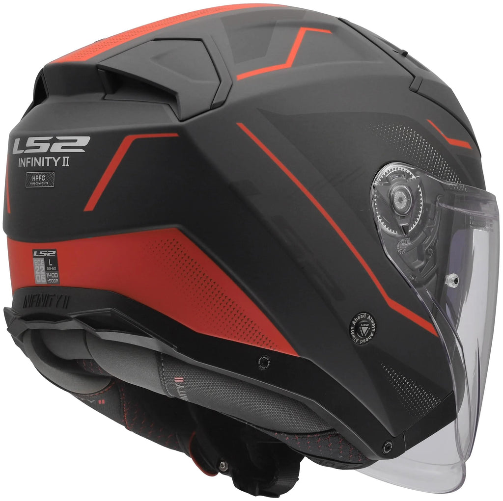 Ls2 jethelm of603 infinity ii veyron helmet of603 infinity ii veyron black gr red xx