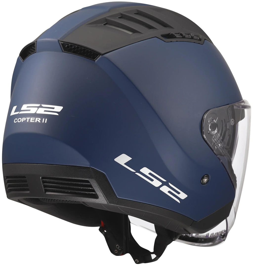 Ls2 jethelm of600 copter ii solid helmet of600 copter i navy blue matt gr. xl