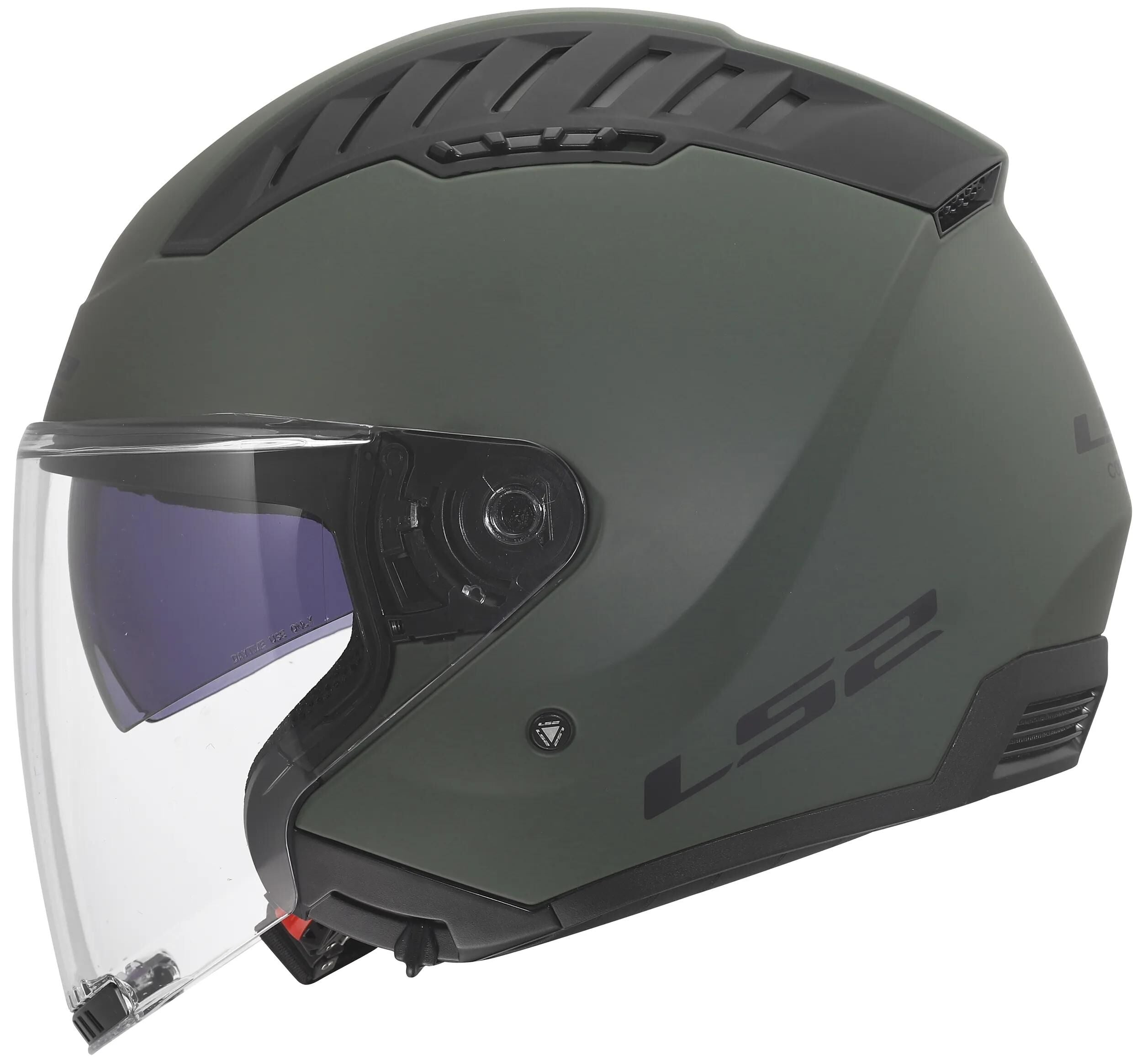 Ls2 jethelm of600 copter ii solid helmet of600 copter i military green gr. s