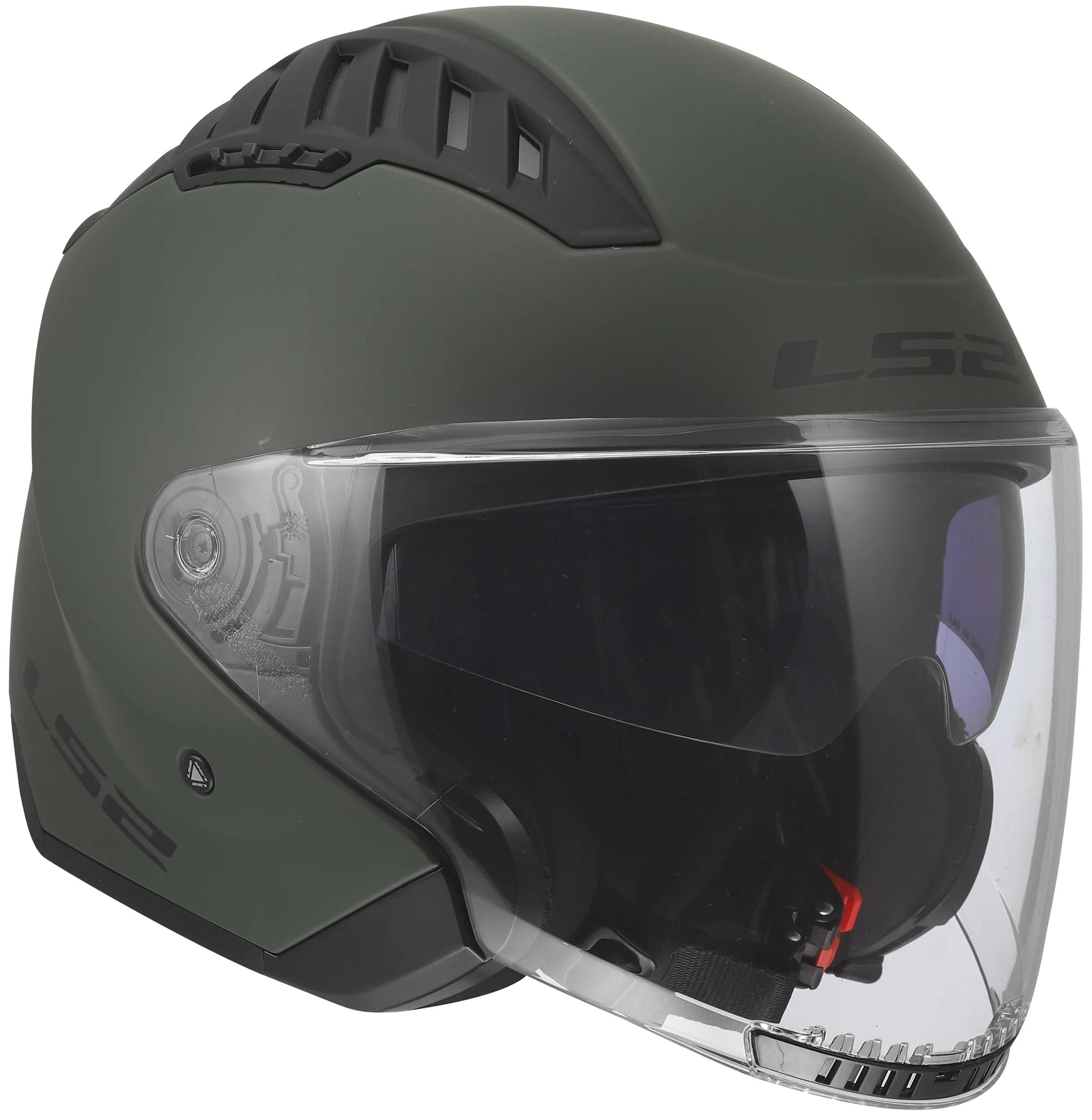 Ls2 jethelm of600 copter ii solid helmet of600 copter i military green gr. l