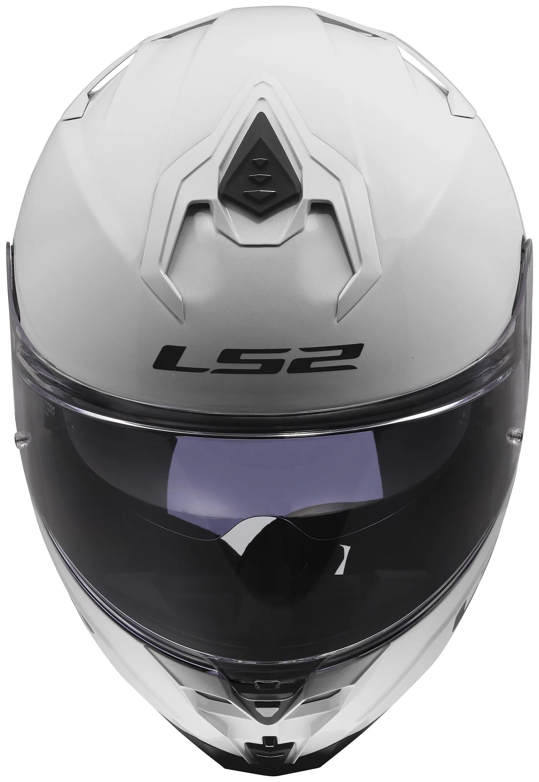 Ls2 integralhelm ff817 challenger ii solid helmet ff817 challeng ii solid white gr. s