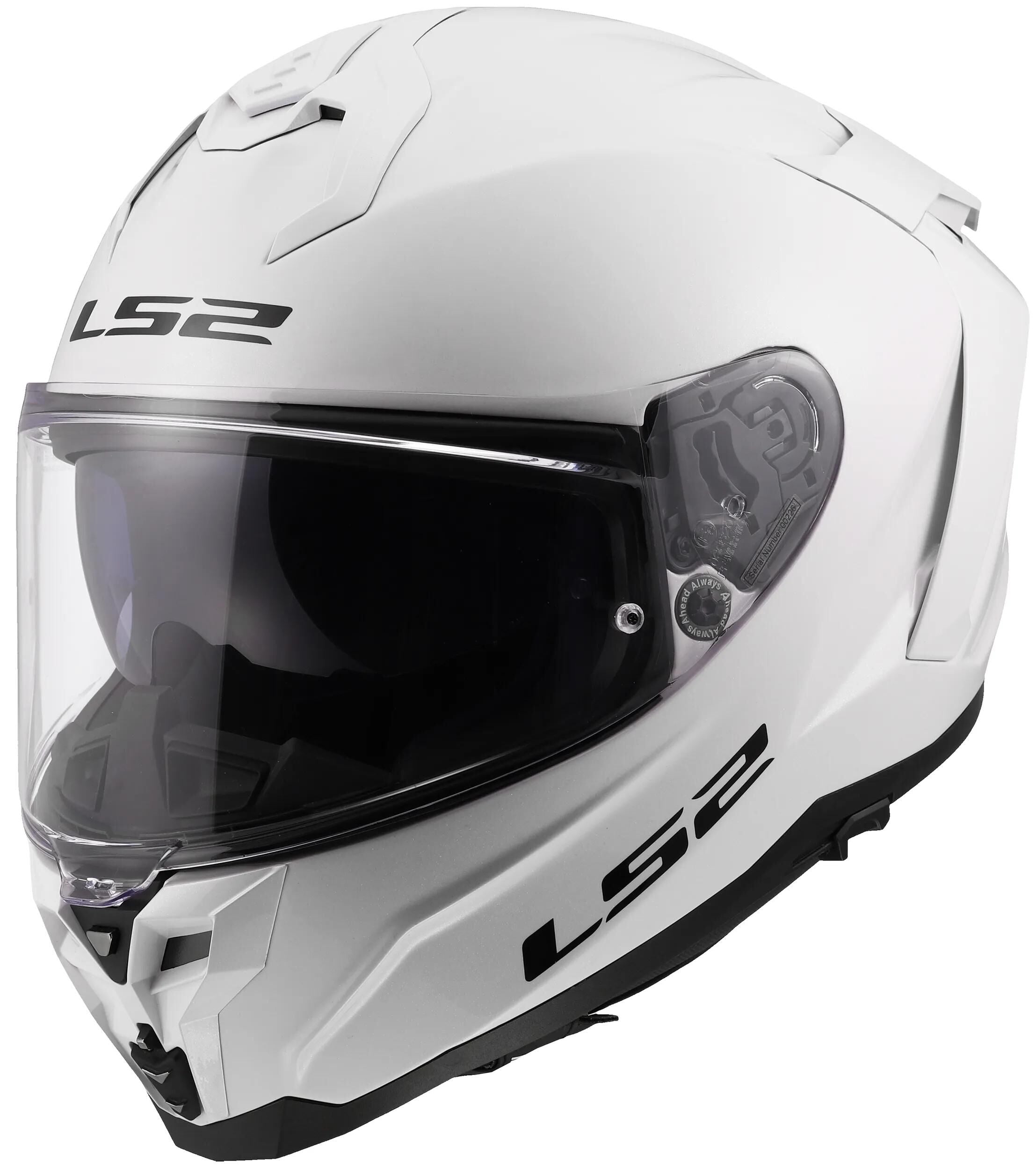 Ls2 integralhelm ff817 challenger ii solid helmet ff817 challeng ii solid white gr. l