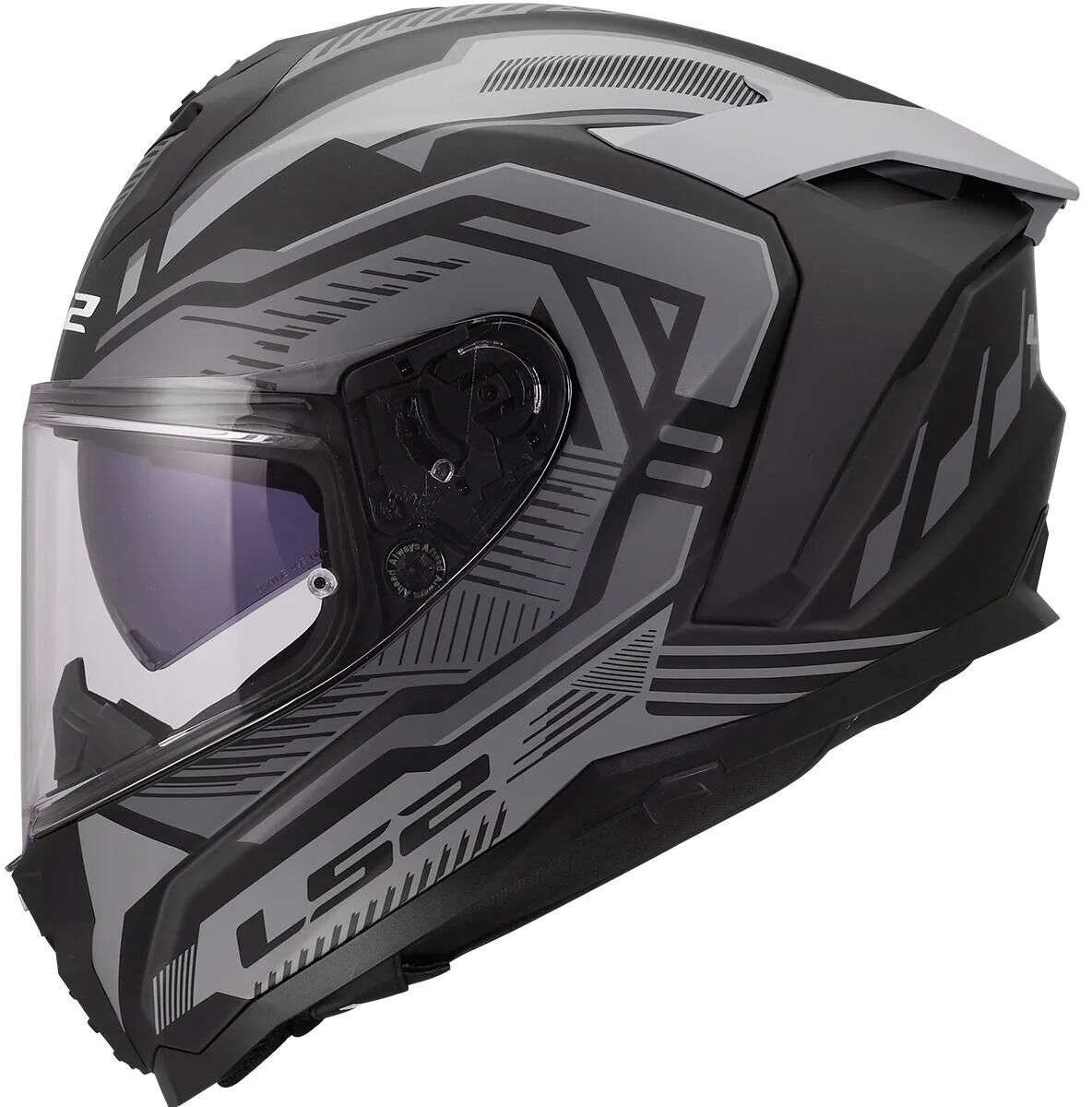 Ls2 integralhelm ff817 challenger ii dravix helmet ff817 challeng ii dravix matt gray m