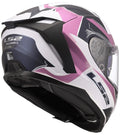Ls2 integralhelm ff817 challenger ii flaman helmet ff817 challeng ii flaman lavender gr. m