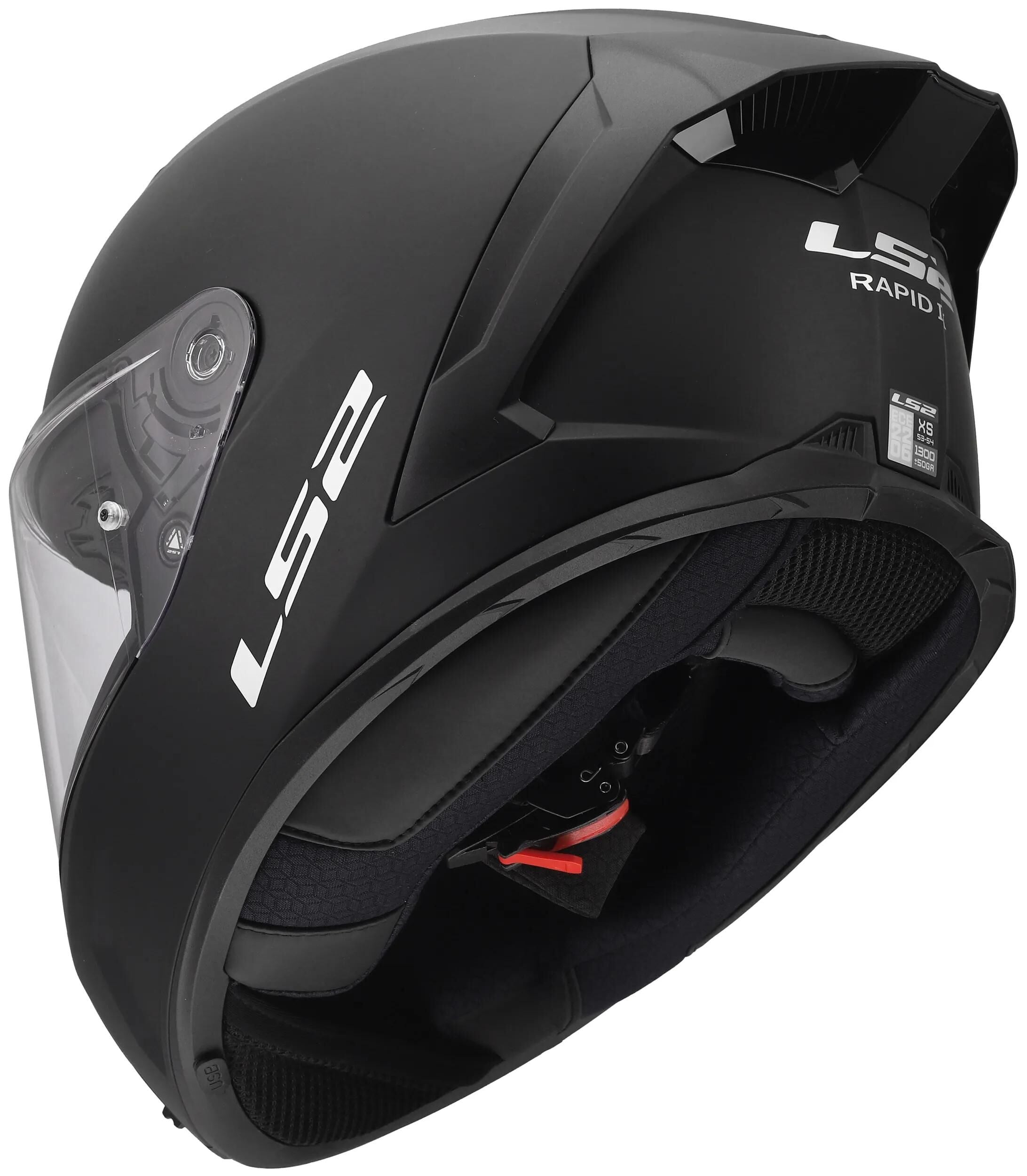 Ls2 integralhelm ff820 rapid iii solid helmets ff820 rapid i solid matt black size xxl