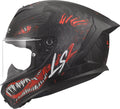 Ls2 integralhelm ff820 rapid iii kaiju ii helmets ff820 rapid i kaiju ii black red white
