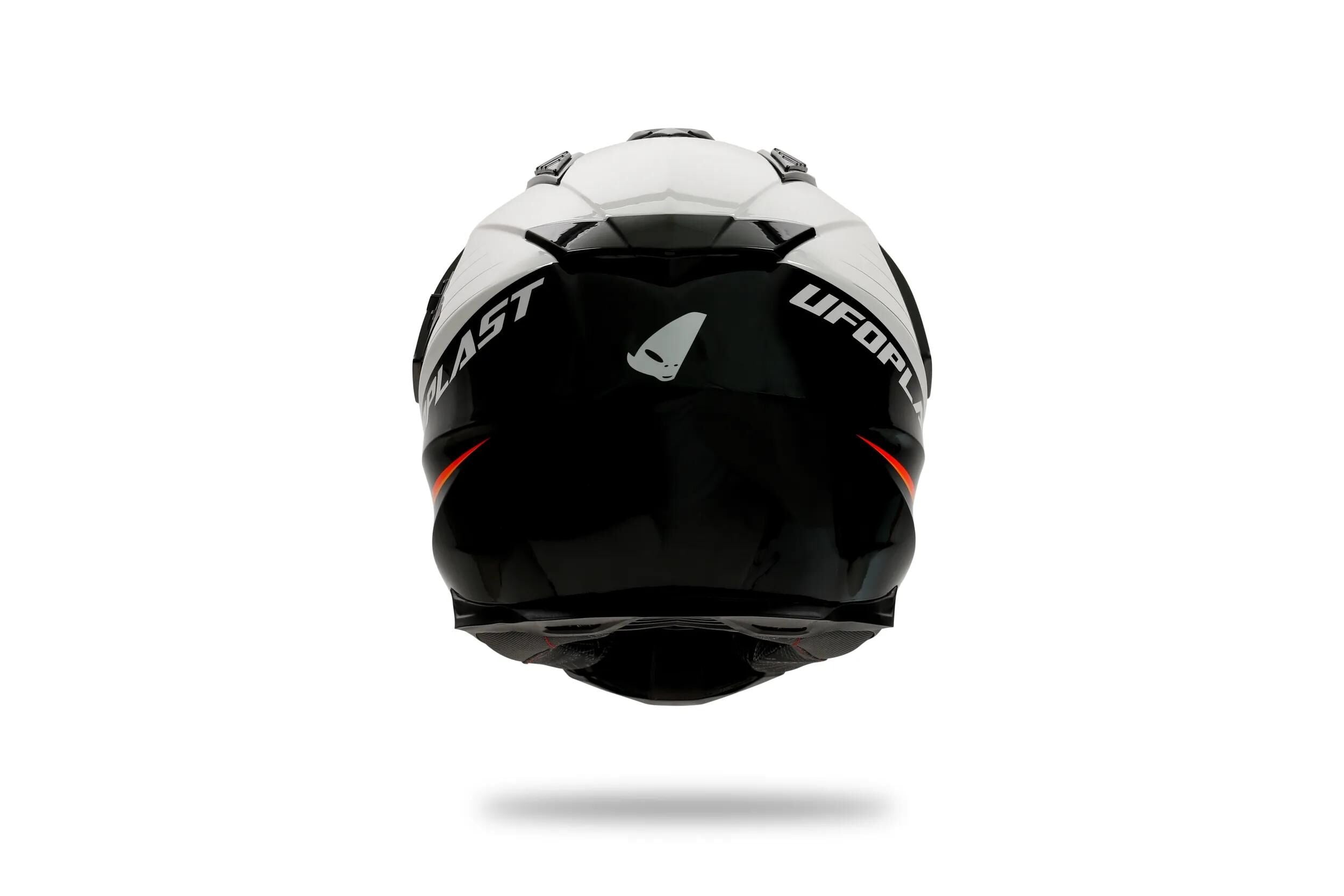 Ufo plast endurohelm aries helmet aries s white black