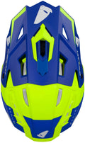 Ufo plast crosshelm echus helmet echus xxl blue yel. matt