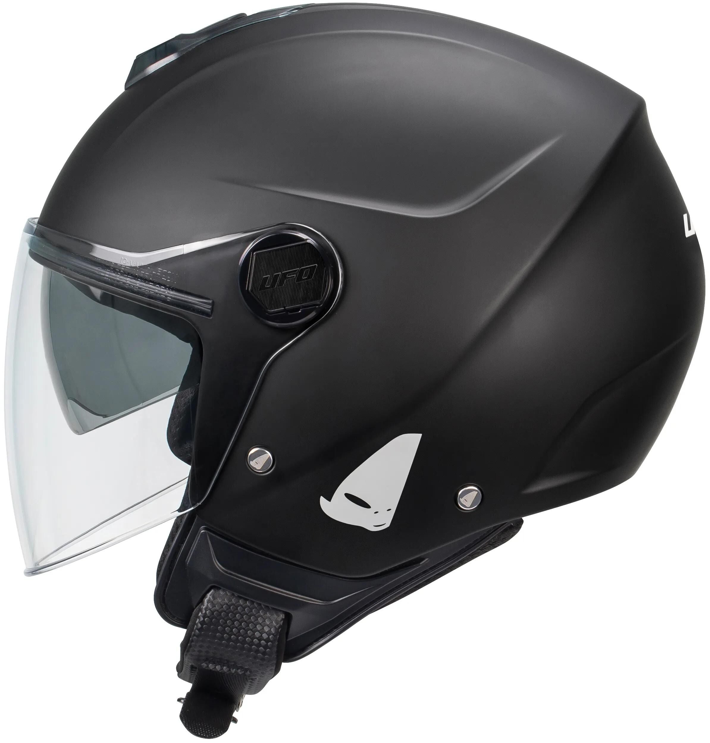 Ufo plast jethelm nixie helmet ufo nixie jet matt black gr. m