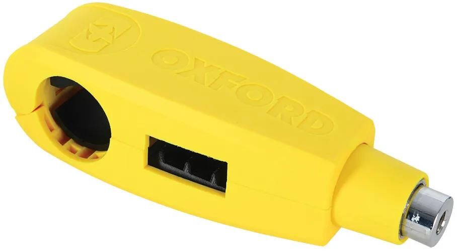 Oxford hebelschloss leverlock lever lock yellow