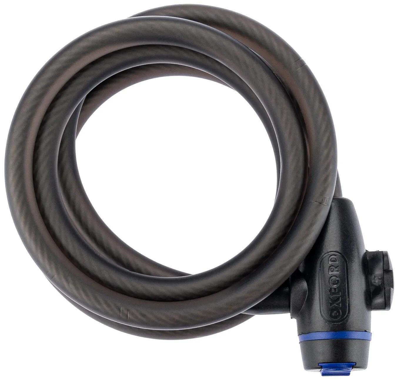 Oxford kabelschloss cable lock cable lock 12mm x 1,8m gray