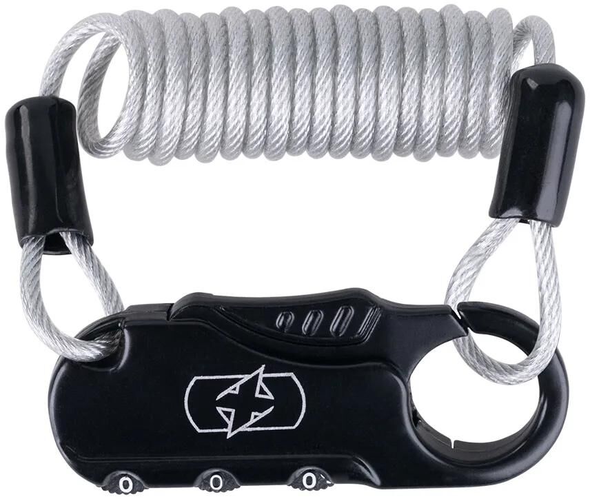 Oxford kabelschloss pocket lock cable lock black