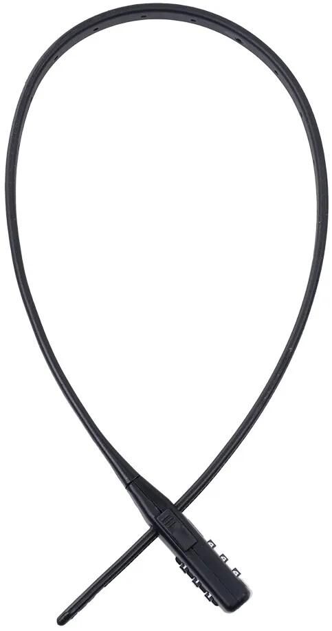 Oxford kabelschloss combi zip lock cable lock 47cm black
