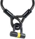 Oxford kabelschloss loop padlock incl. cables 15mm x 2m