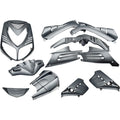 Edge plaatset 13-delig voor peugeot speedfight 2 - anthraciet