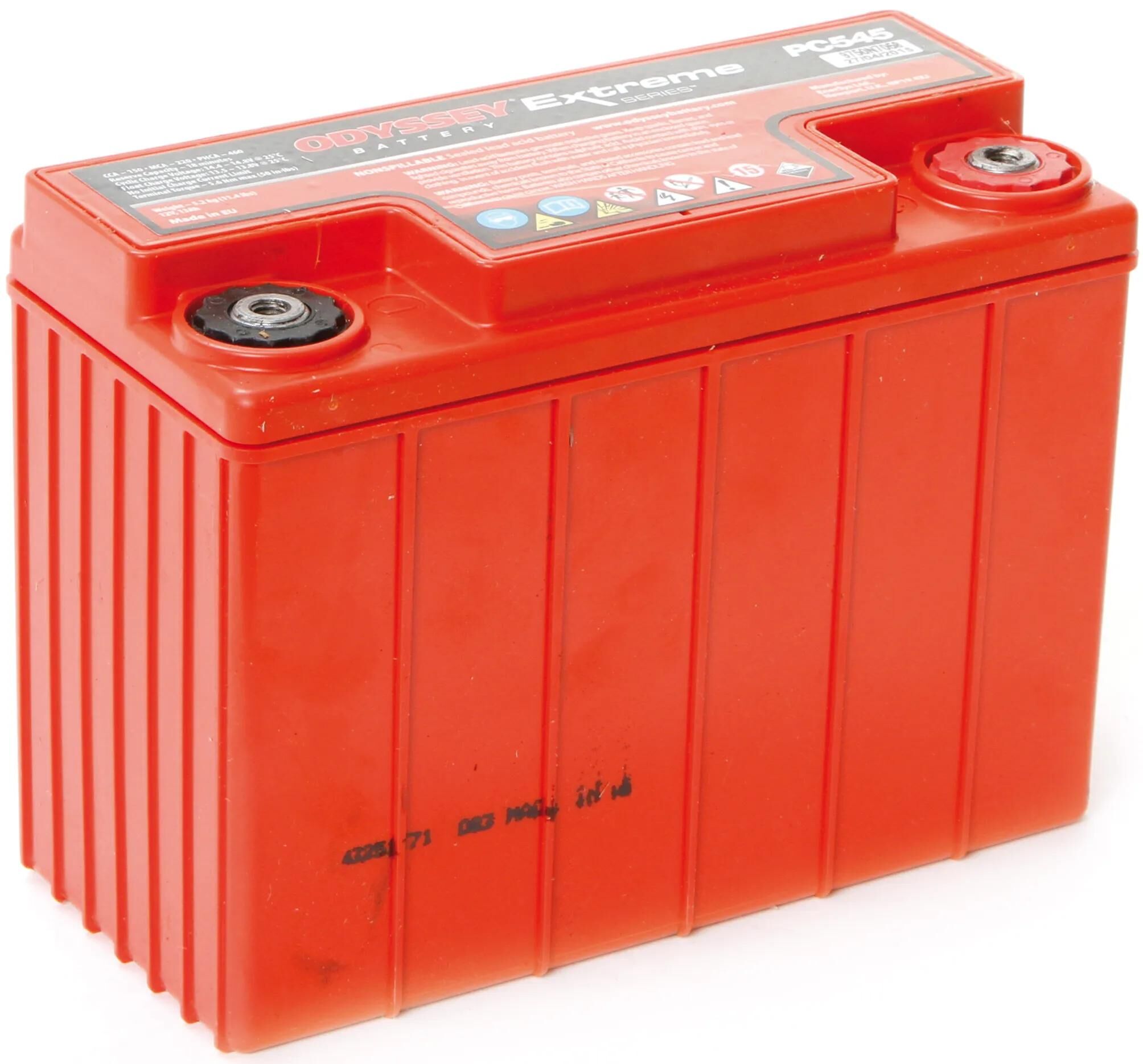 Odyssey zuivere loodbatterij pc545 battery pc545 pure lead