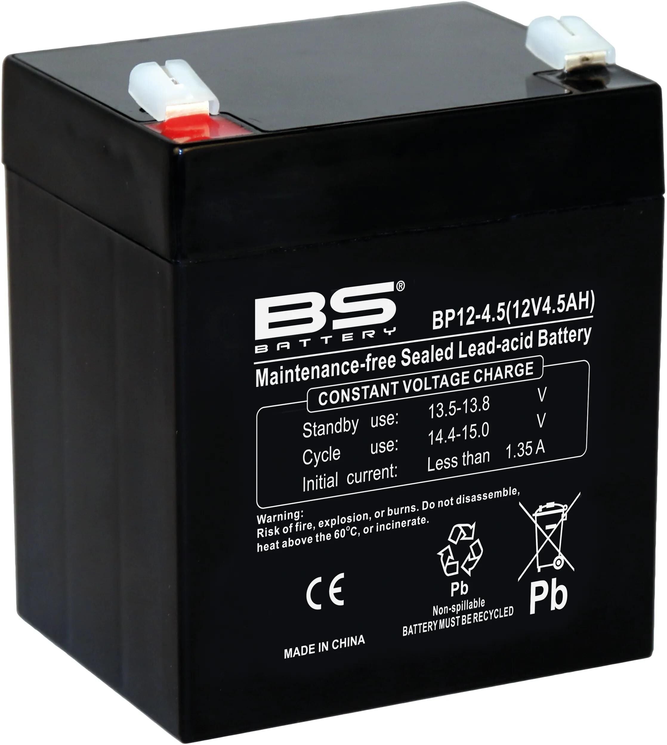 Bs-battery batterie bp12-4,5 battery bp12-4.5 bs vrla