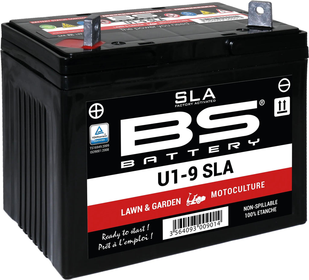 Bs-battery batterie u1-9 battery u1-9 bs sla garden