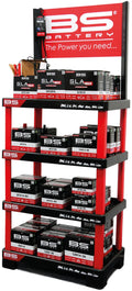 Bs-battery verkaufsdisplay sales shelf