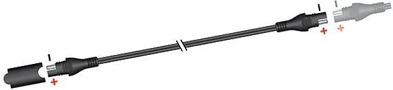 Tecmate zubehör charging cable optimate extension 4.6m m. sae