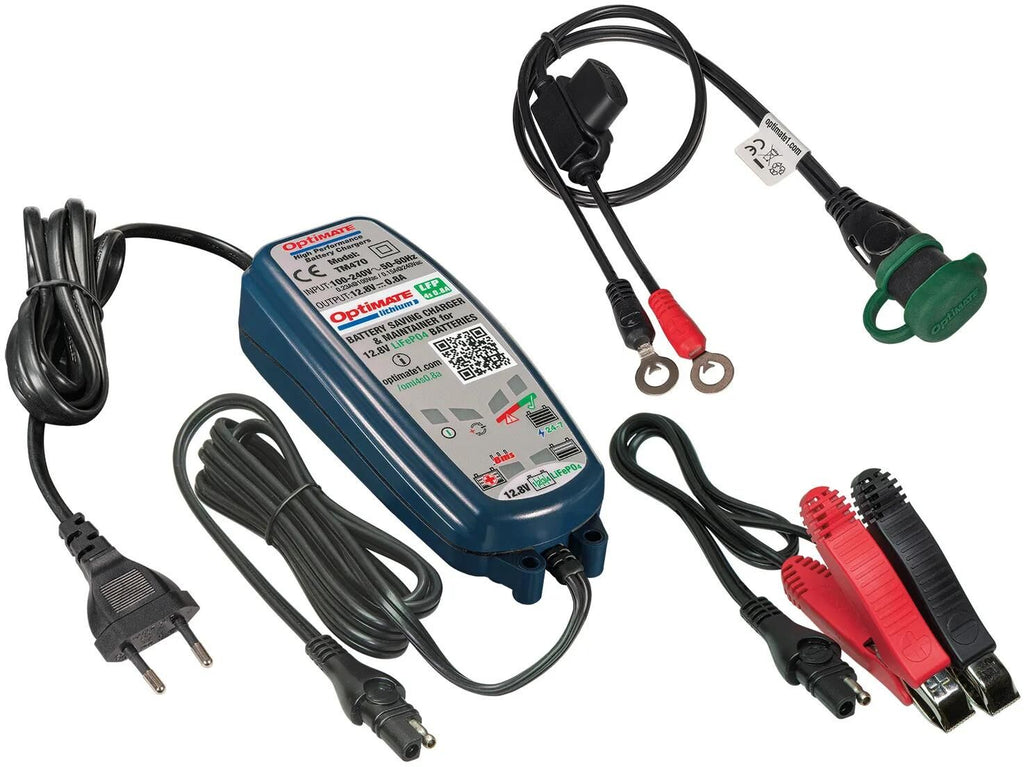Tecmate batterieladegerät optimate lithium 4s 0.8a optimate 4s charger lithium 0.8a