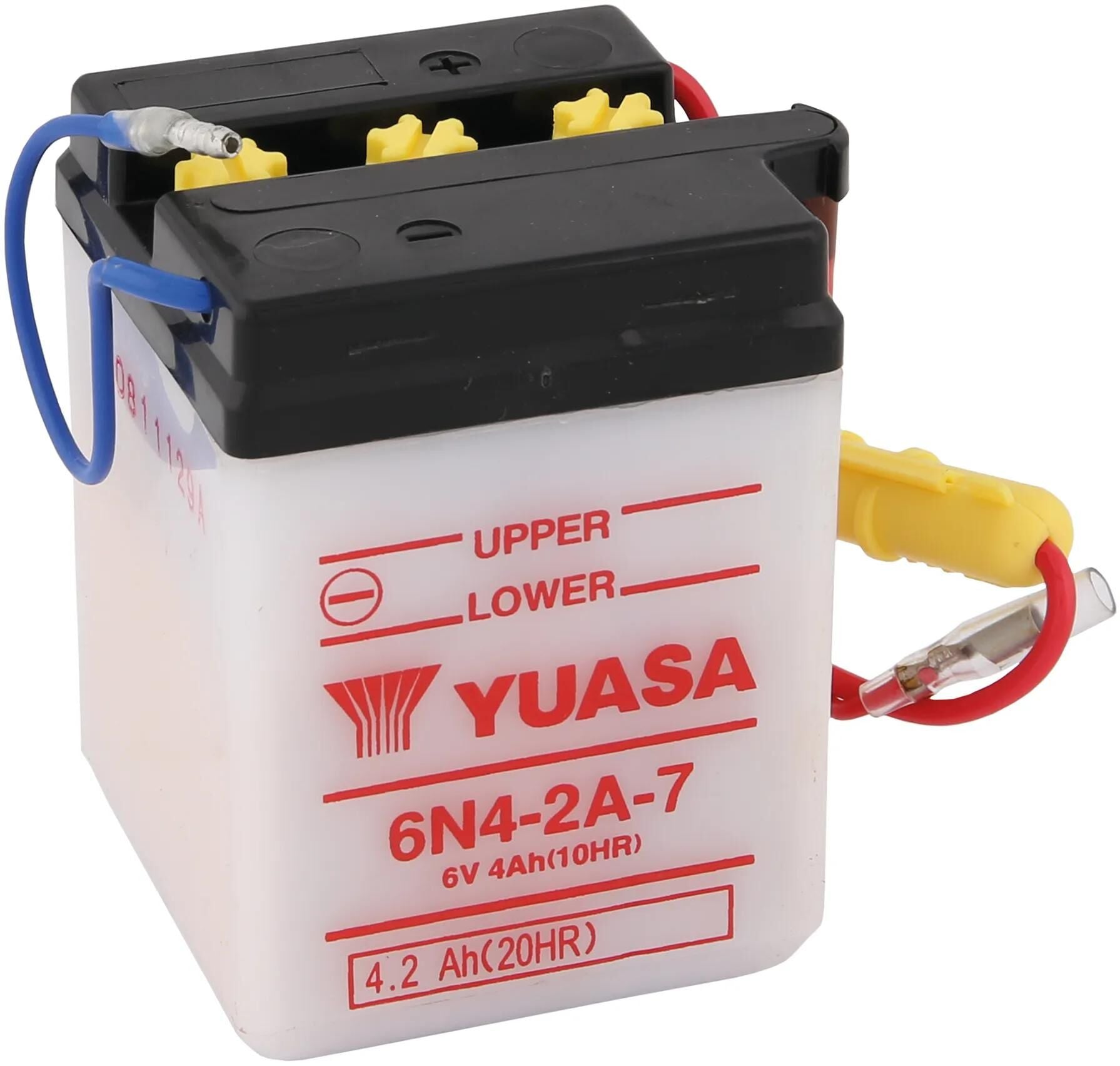 Yuasa batterie 6n4-2a-7 battery 6n4-2a-7 standard without sp