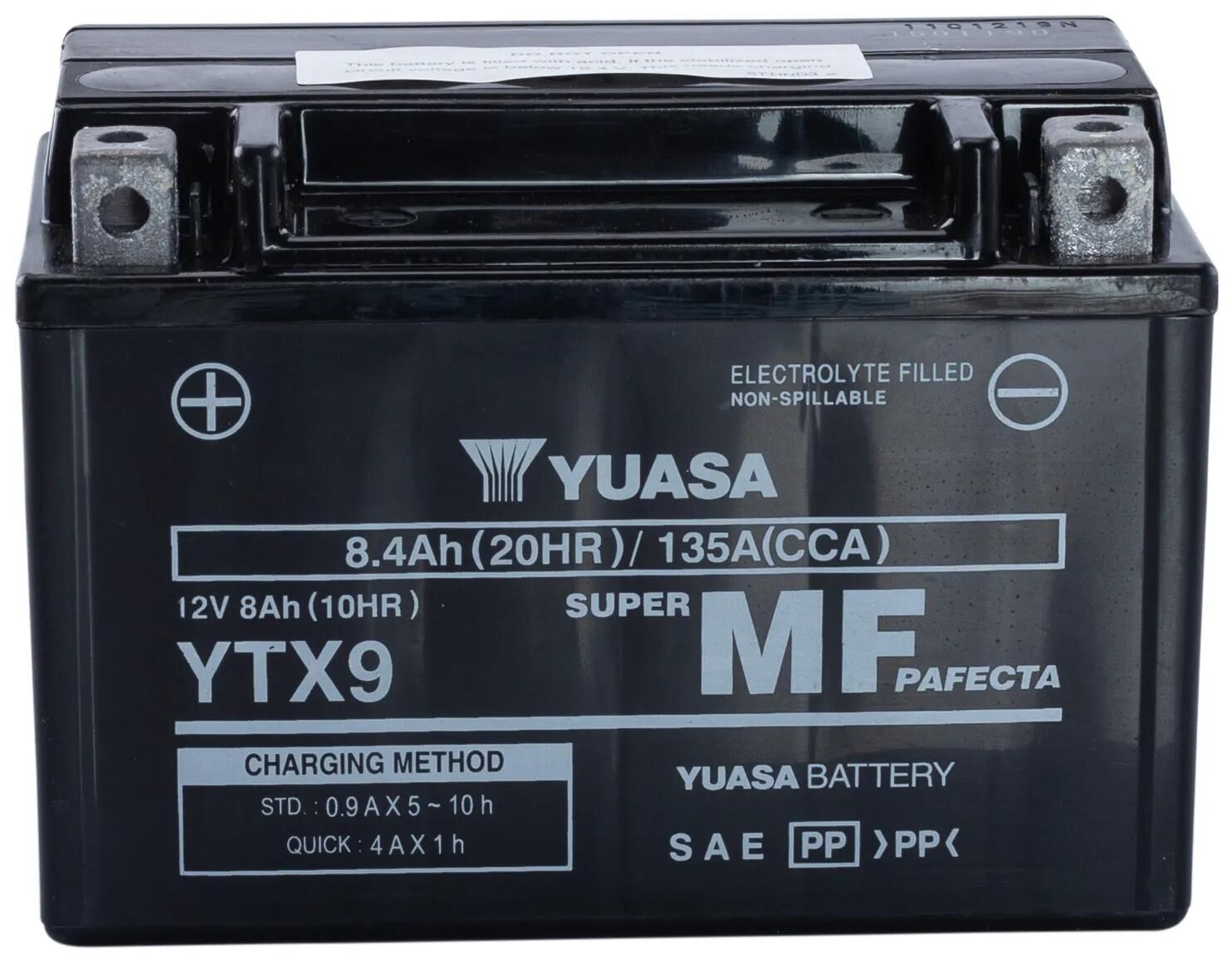 Yuasa batterie ytx9 ytx9-bs battery ytx9 agm