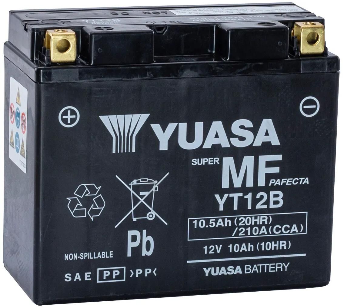 Yuasa batterie yt12b yt12b-bs battery yt12b agm
