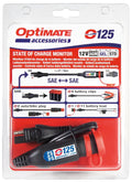 Tecmate batteriemonitor monitor optimate m. sae standard